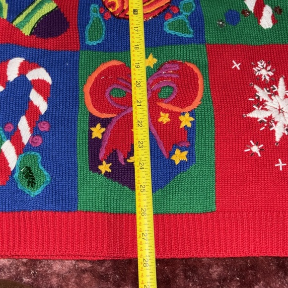 I.B.DIFFUSION XMAS SWEATER Size S - Picture 4 of 10